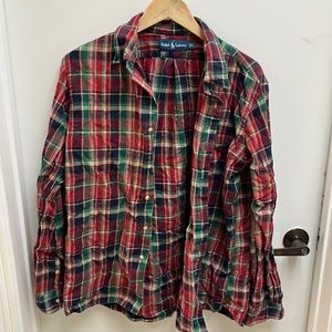 Ralph Lauren Plaid Button Down